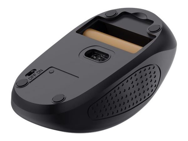 Trust Primo - Hiiri - oikea- ja vasenkätinen - optinen - 4 painiketta - langaton - Bluetooth - musta