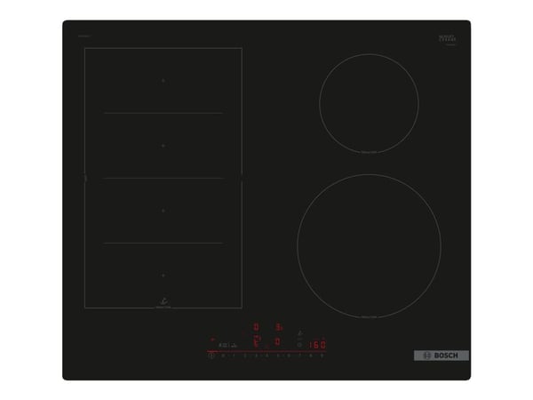 Bosch Serie | 6 PIX61RHC1E - Induksjonskomfyrtopp - 4 plater - Nisje - bredde: 56 cm - dybde: 49 cm - uten ramme - svart