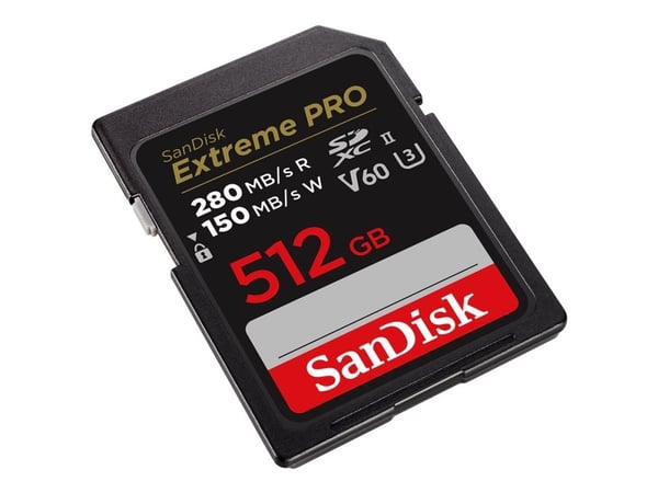 SanDisk SDSDXEP-512G-GN4IN 512GB SDXC Class 10 UHS-II 280MB/s 150MB/s