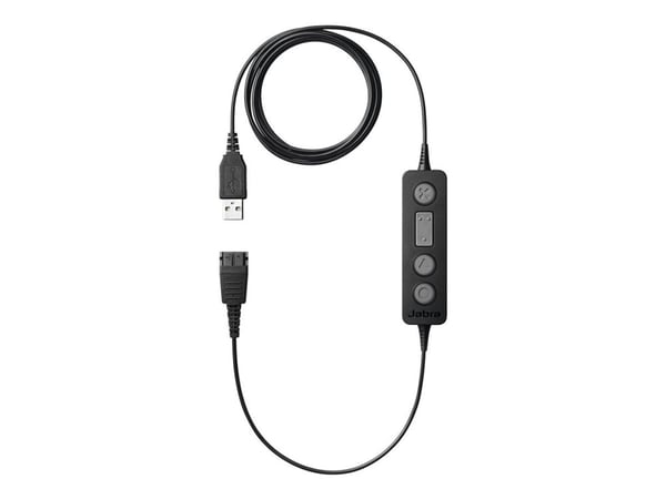 Jabra LINK 260 - Hodesettadapter - USB hann til Quick Disconnect hann