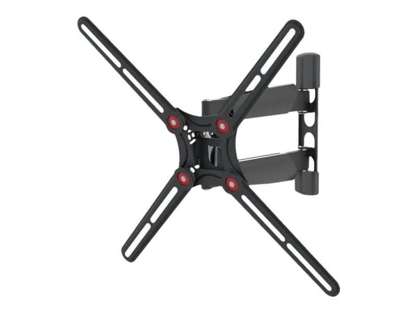 Barkan BM343LP - Monteringssats (väggfäste) - fullständig rörelse - för LCD-display/krökt LCD-display - svart - skärmstorlek: 13"-65"