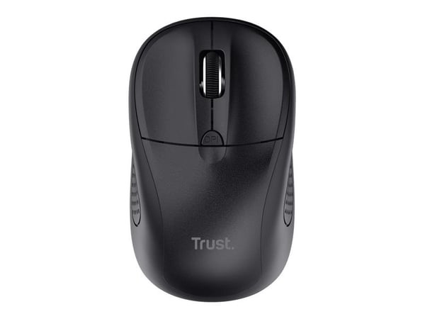 Trust Primo - Mus - høyre- og venstrehåndet - optisk - 4 knapper - trådløs - Bluetooth - svart