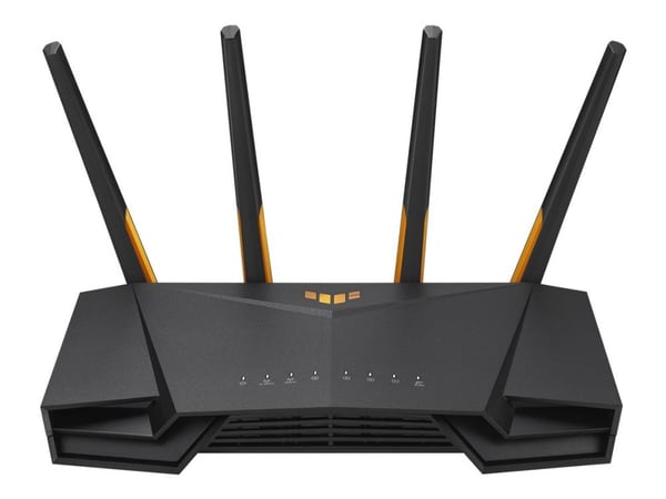 ASUS TUF Gaming AX4200 - Trådløs ruter 4-portssvitsj - 1GbE, 2.5GbE - Wi-Fi 6 - Dobbeltbånd