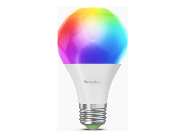 Nanoleaf Essentials Matter - LED-lyspære - form: A60 - E27 - 8.5 W - klasse F - RGBCW-lys - 2700-6500 K