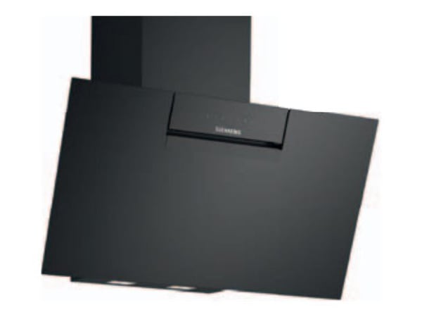 Siemens iQ300 LC87KFN60 - Panser - skorsteinvinklet - bredde: 79 cm - dybde: 43.3 cm - ekstraksjon og resirkulasjon (-) - svart