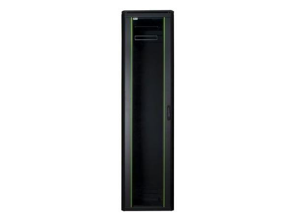 Lanview by Logon Data Line - Rack skap - 600 x 800 mm, data line - free-standing - svart - 42U - 19"