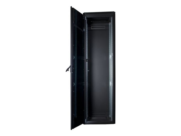 Lanview by Logon Data Line - Rack skap - 600 x 800 mm, data line - free-standing - svart - 42U - 19"