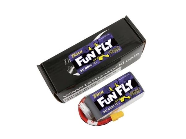 Tattu TAA15503S10X6, batteri, svart, lilla, hvit, gul