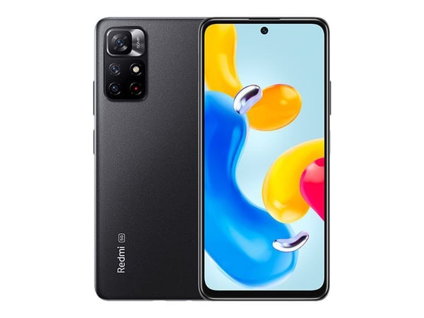 Xiaomi Redmi Note 11S 5G - 5G pekskärmsmobil - dual-SIM - RAM 4 GB / Internminne 128 GB - microSD slot - 6.6" - 2400 x 1080 pixlar (90 Hz) - 3 st. ...