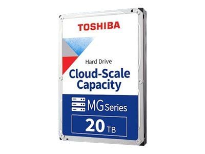 Toshiba MG10 Series MG10SCA20TE - Hårddisk - Enterprise - 20 TB - inbyggd - 3.5" - SAS 12Gb/s - 7200 rpm - buffert: 512 MB