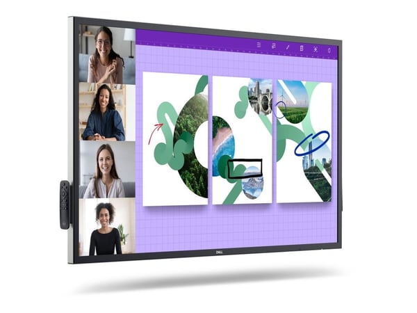 DELL P5524QT, Interaktiivinen litteä paneeli, 139,7 cm (55"), LCD, 3840 x 2160 pikseliä