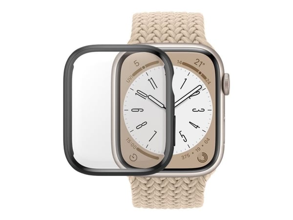 PanzerGlass™ | Full Body - Näytönsuoja älykellolle - Black-versio | Apple Watch 9 (45mm)