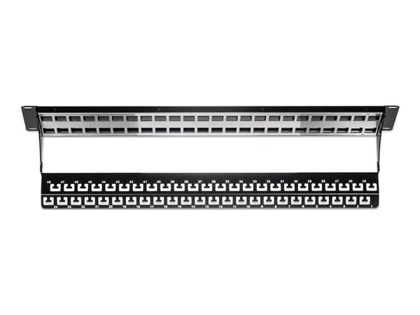 TRENDnet TC-KP48S - Pluggbord (blankt) - rackmonterbar - 2U - 19" - 48 porter