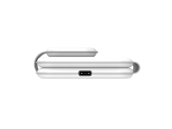 Sinox PRO 3-i-1 trådløs 15W lader. 1m. Hvid