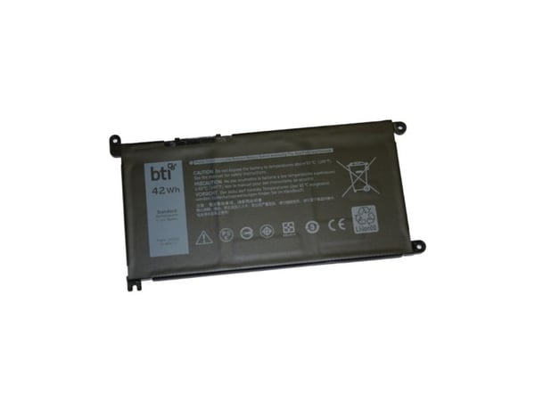 BTI - Batteri til bærbar PC (tilsvarer: Dell 1VX1H, Dell VM732, Dell YRDD6) - litiumpolymer - 3-cellers - 3500 mAh - 40 Wh - for Dell Inspiron 14 5...
