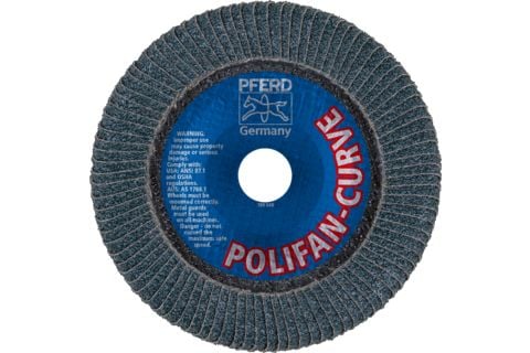 PFERD 67689082, Foldeskive, Rustfritt stål, Stål, 15 cm, Alle merker, Nedsenket senter, 2,22 cm