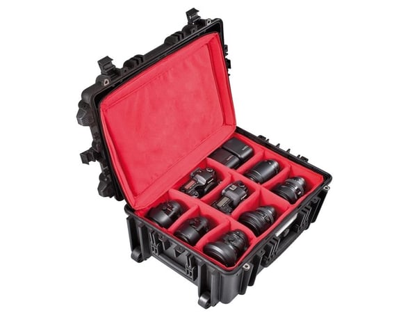 Explorer Cases 5326.BPHB, Kovakuorinen kotelo, vaahtomuovi, polypropyleenikopolymeeri (PPC), 11,2 kg, musta, musta