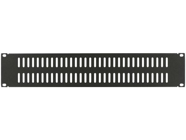 Lanview by Logon - Täckpanel - snap locking - svart, RAL 9005 - 2U - 19"