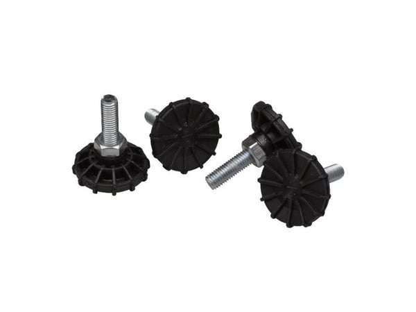 Lanview by Logon - Leveling feet kit - PVC (en pakke 4 deler)