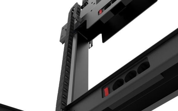 VivoLink - Monteringssats - för platt panel - motorized, 160 kg - låsbar - stål - svart - skärmstorlek: 32"-100" - monteringsgränssnitt: upp till 8...