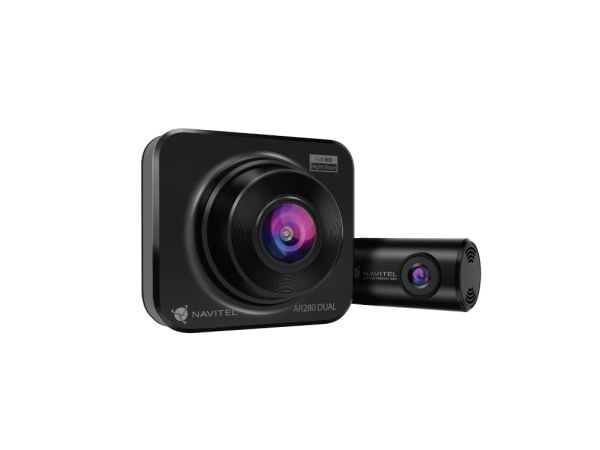 NAVITEL AR280 DUAL - Instrumentbordkamera - 1080 p / 30 fps - G-Sensor - svart