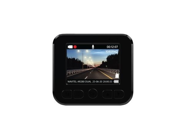 NAVITEL AR280 DUAL - Instrumentbordkamera - 1080 p / 30 fps - G-Sensor - svart