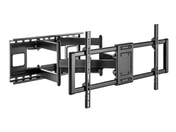 VivoLink - Monteringssats (väggfäste, justerbar monteringsarm, VESA-fäste) - fullständig rörelse - för platt panel - extra stor - aluminium, stål -...