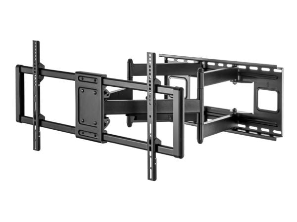VivoLink - Monteringssats (väggfäste, justerbar monteringsarm, VESA-fäste) - fullständig rörelse - för platt panel - extra stor - aluminium, stål -...