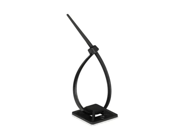 Lanview LVT-CABLEMOUNT-50B, Polypropeeni (PP), lajitelma, 150 mm, 12 mm, 166 g, 180 g