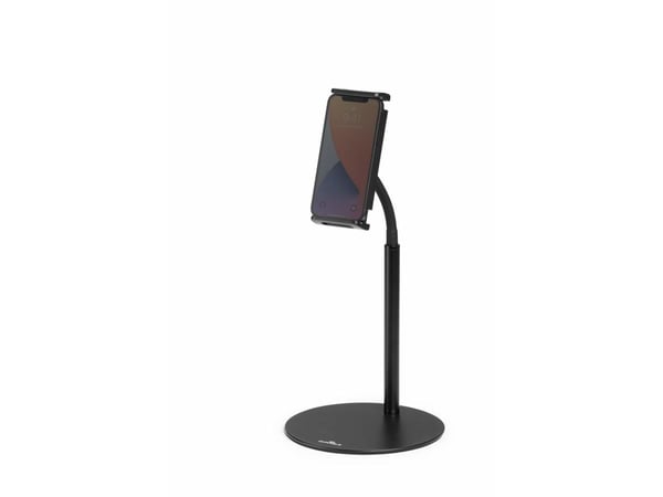 Durable TWIST, Matkapuhelin/älypuhelin, Tabletti/UMPC, Aktiivinen teline, Vastaanotto, musta