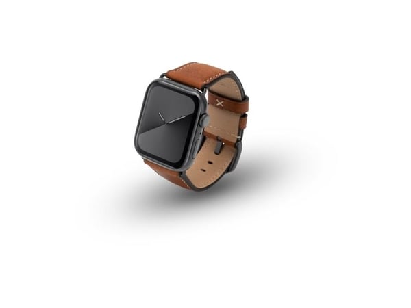 JT BERLIN 10833, Band, Smartklokke, Brun, Apple, Watch Serie 1-3 (42mm), Serie 4-8 (44 45mm), Watch Ultra, Ekte lær