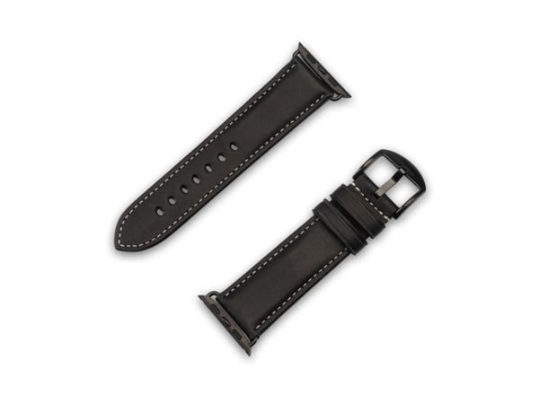 JT Berlin Watchband Charlie | Apple Watch Ultra/42/44/45 mm | svart - rustfritt stål svart | M | 10838 (10838)