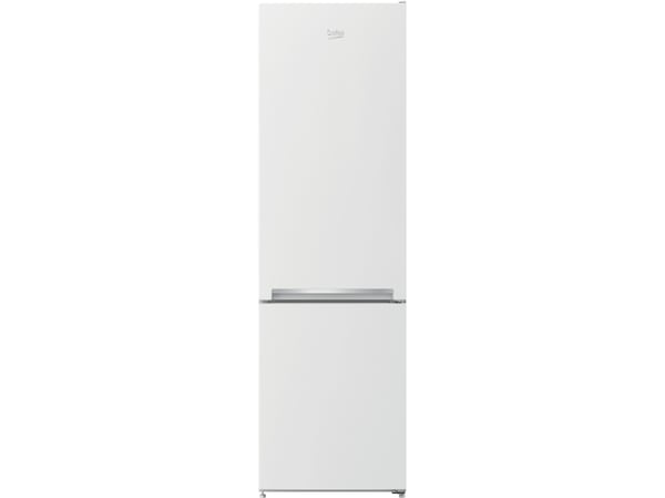 Beko b100 RCSA300K40WN - Kjøleskap/fryser - bunnfryser - bredde: 54 cm - dybde: 57.4 cm - høyde: 181.3 cm - 291 liter - Klasse E - hvit