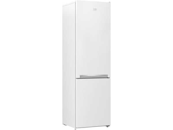 Beko b100 RCSA300K40WN - Kjøleskap/fryser - bunnfryser - bredde: 54 cm - dybde: 57.4 cm - høyde: 181.3 cm - 291 liter - Klasse E - hvit