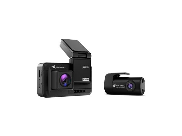 NAVITEL R480 2K - Instrumentbordkamera - 2K / 30 fps - G-Sensor - svart