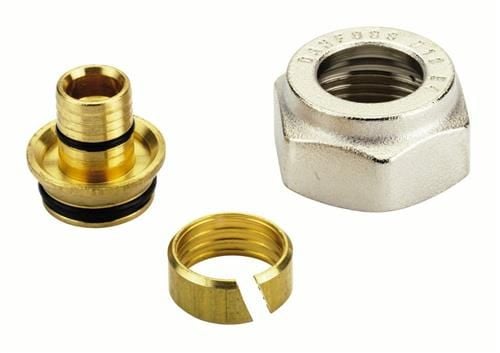 Klämringskoppling 3/4" x 15 mm Pex