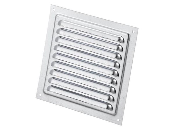 Jalousirist med insektnet 200 x 200 mm, alu, MVM