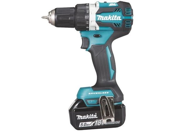 Makita bore-/skruemaskine DDF484RT3J, kulfri, 3 x 18 V/5,0 Ah