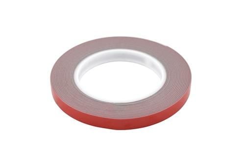 Spejlmonteringstape 12x1,2mm 5m hvid