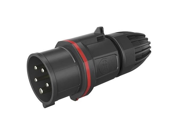 CEE Plug Neo 16A 5P 400V punainen, 6H ruuviliittimellä, IP54