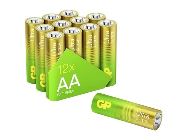 GP Batteries GPPCA15AU733 AA-paristo alkalinen mangaani 1,5 V 12 kpl