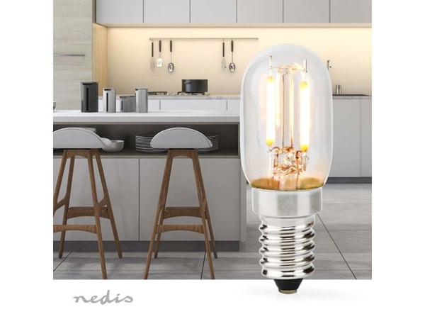 Nedis LBCHE14T25, 2 W, 25 W, E14, 250 lm, 15000 timer, Hvit