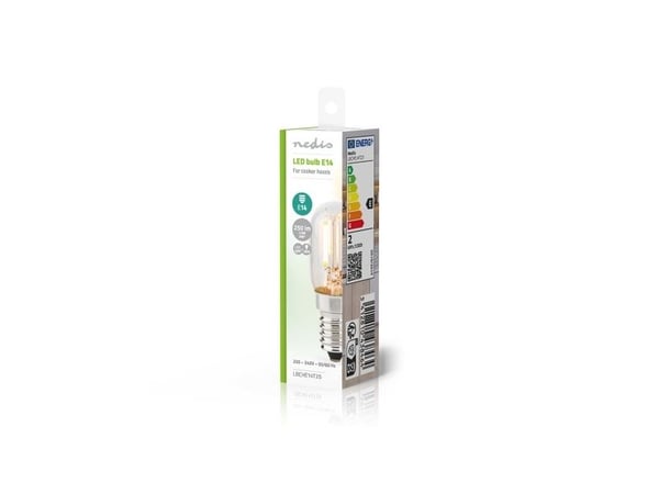 Nedis LBCHE14T25, 2 W, 25 W, E14, 250 lm, 15000 timer, Hvit