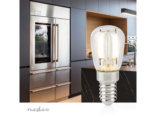 Nedis LBCRFE14T26, 2 W, 16 W, E14, 150 lm, 15000 timer, Hvit