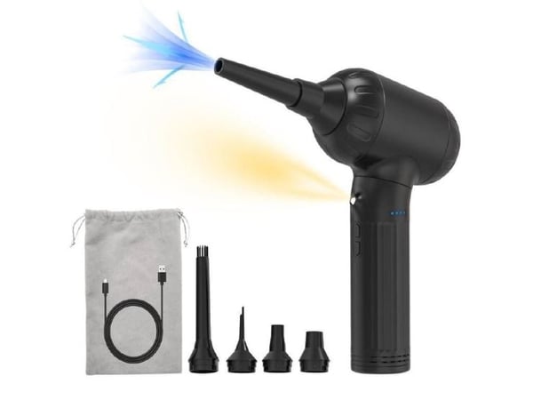 CoreParts MOBX-TOOLS-082, Puhdistustyökalu, Tietokone, Sivellin, Musta, Musta, ABS