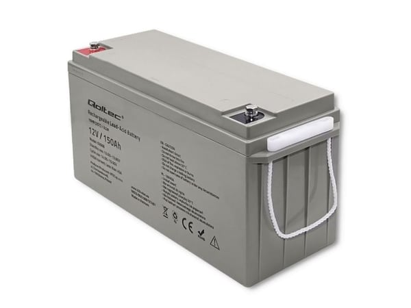 Qoltec AGM-akku | 12V | 150Ah | max. 2250A