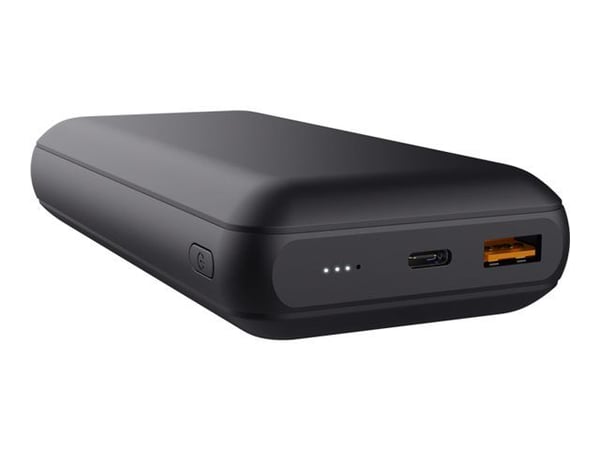 Trust Redoh - Strømbank - rask - 20000 mAh - 74 Wh - 18 watt - PD 2.0, QC 3.0 (4 pin USB Type A (QC 3.0), 2 x 24 pin USB-C (PD)) - på kabel: USB-C ...