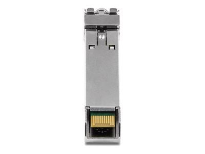 TRENDnet TEG MGBS40 - SFP (mini-GBIC) transceivermodul - 1GbE - 1000Base-LX - LC-enkeltmodus - opp til 40 km - 1310 nm - TAA-samsvar
