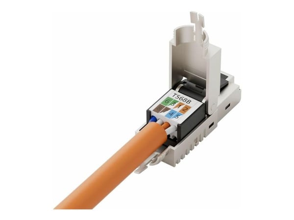 Lanview LVN125417, RJ45, Sinkki, Uros, Suora, Cat6a, F/UTP (FTP)