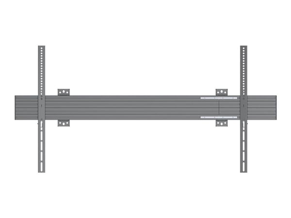 Multibrackets M Wallmount Pro MBW1U Fixed - Monteringssats (2 väggplattor, 2 fasta armar, 2 skenor, ändlock för skenor, förlängning för skena) - fö...